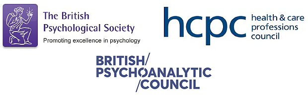 Appointments & Fees. BPS HCPC and BPC Logos